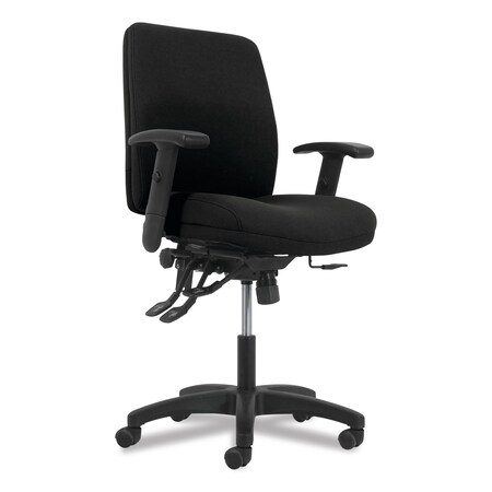 Hon Fabric, Height And Width Adjustable, Black HONVL282A2VA10T